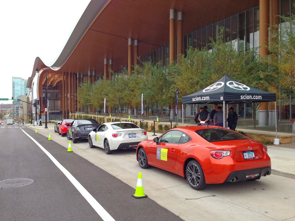 Scion Live Drive at the New England Auto Show